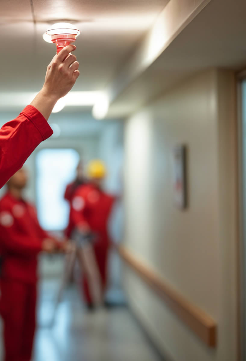 Elektrická požární signalizace - Red management